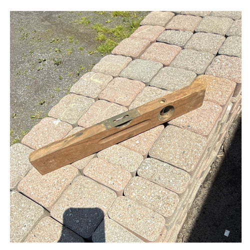Vintage stanley wood metal - wood,