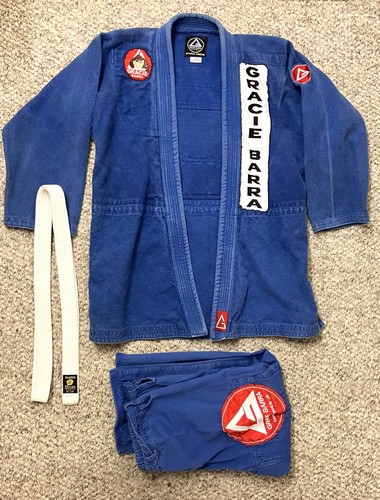 Gracie barra blue set - barra, gi
