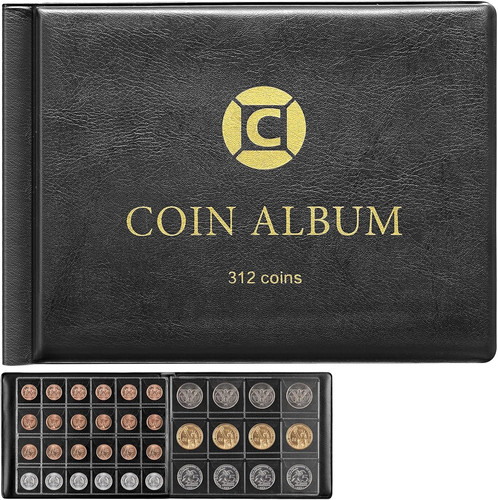Coin collection book holder - coin,