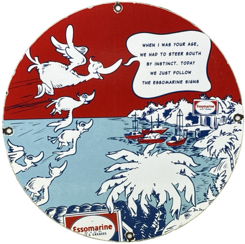 Vintage esso marine - vintage,