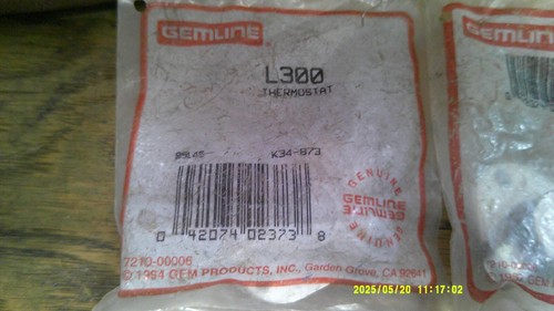L300 gemline dryer thermostat - l300,