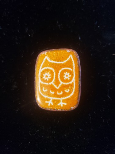 Mcm vtg owl - vtg, signed