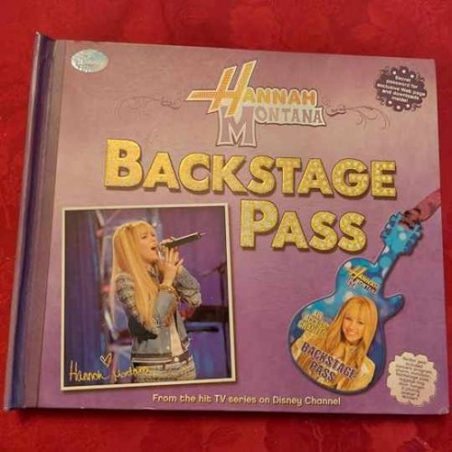 Hannah montana backstage pass - hannah,