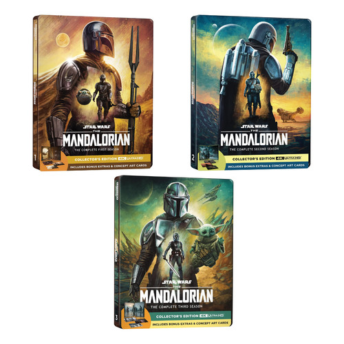 The mandalorian seasons - mandalorian, 1-3