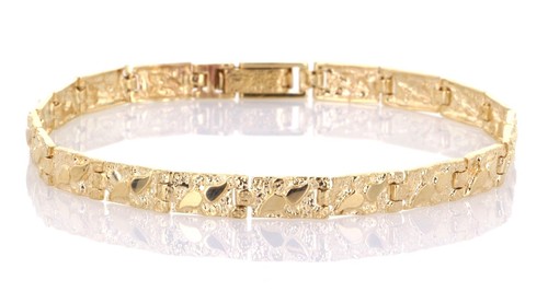 14k yellow gold solid - gold, nugget