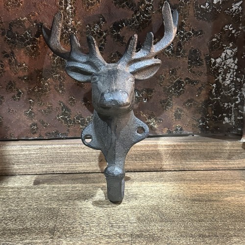 Rustic elk deer - rustic, iron