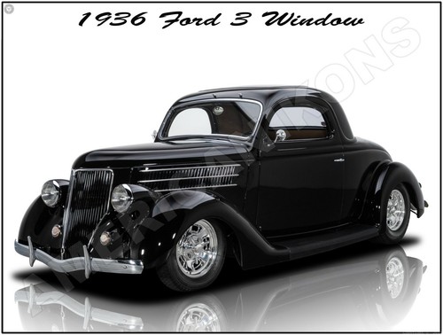 1936 ford window coupe - 1936, 3