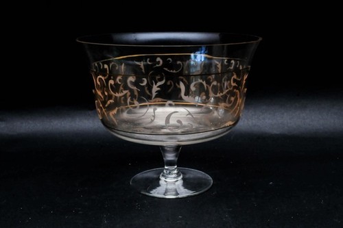 Beautiful huge art - glass, gold