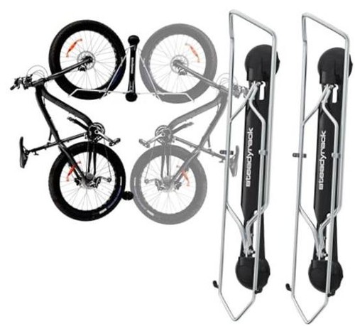Wall mount fat bike rack - wall,