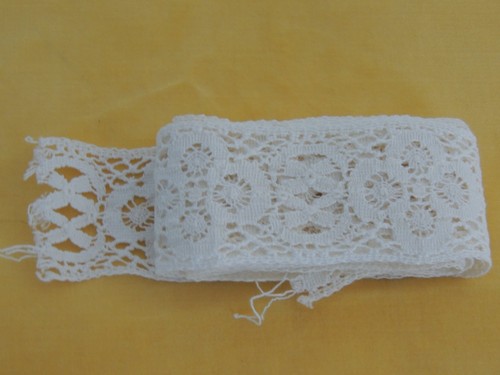 Vintage handmade crocheted - ",