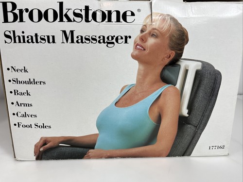 Brookstone shiatsu massager - shiatsu,