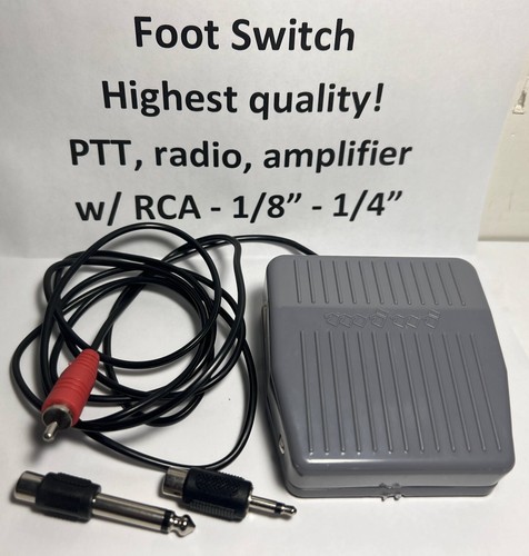 Foot switch ptt - ptt, mm