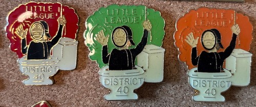 Little league pins - league,