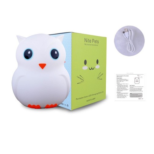 Silicone portable color led - color,