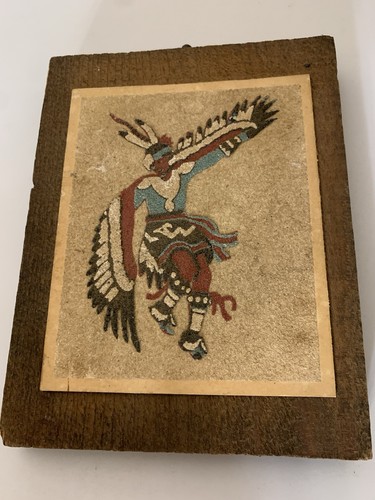 Native american sand art - sand,