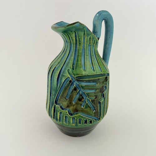 Vintage italian pottery vase - vintage,