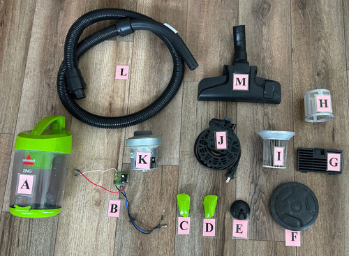 Replacement parts for bissell - parts,