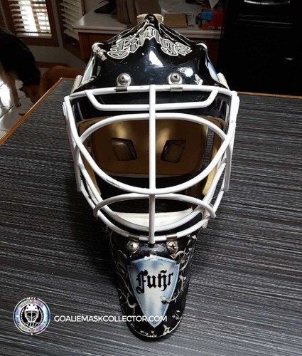 Grant fuhr game worn goalie - fuhr,