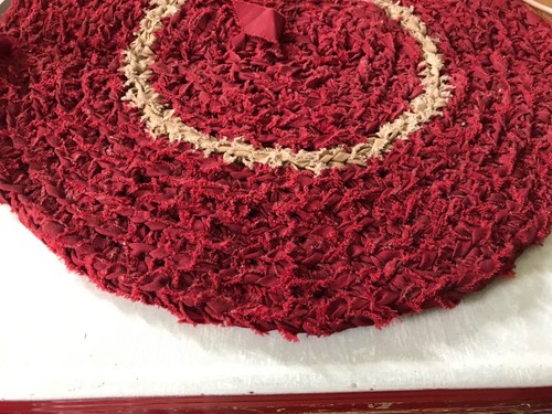 Vtg dutch shirred rag - dutch,