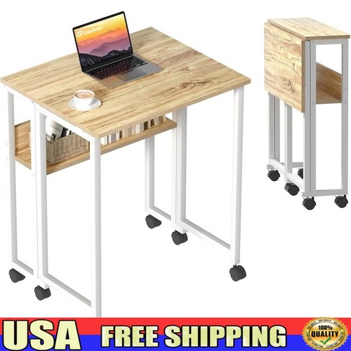 Folding rolling desk - folding, w/
