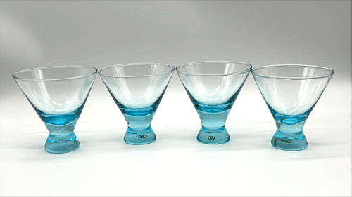 Set aqua blue footed - set, 4