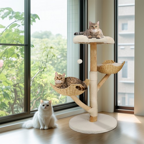 Cat tree tower condo - tower, furniture