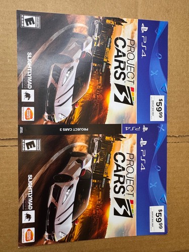 Project cars box art insert - box,