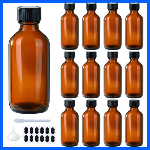 Pack 2oz amber glass - 2oz,