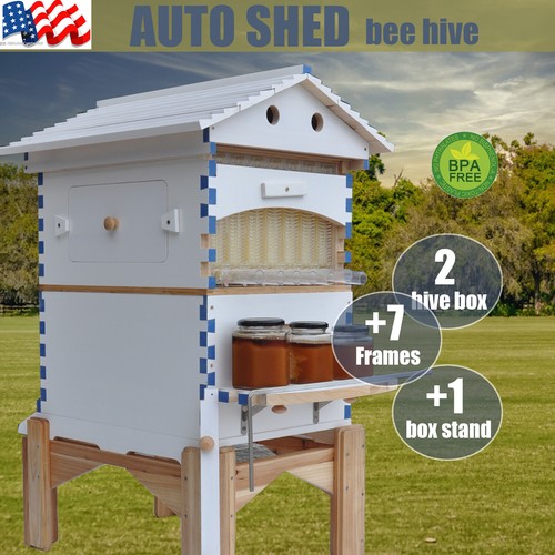 Auto shed honey bee hives - shed,