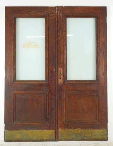 Half lite one panel - one, oak