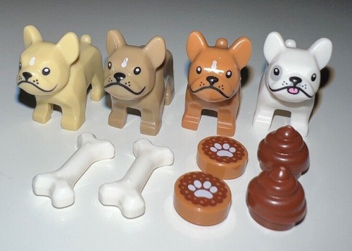 New lego dog french - new,