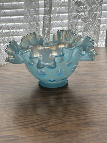 Vintage fenton aqua blue - fenton,