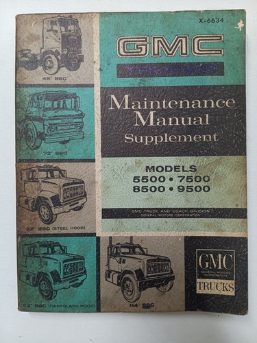 1966 gmc truck 5500 - truck, 8500