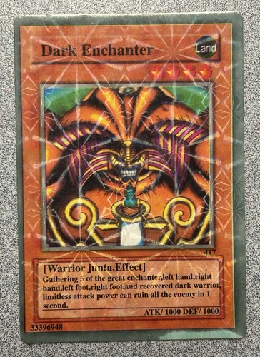 Dark enchanter yugioh fake - enchanter,