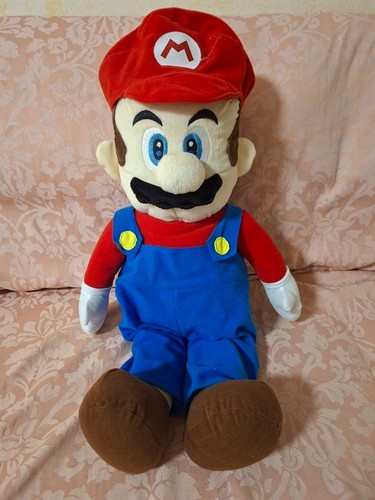 Rare mario large plush - plush, 26''