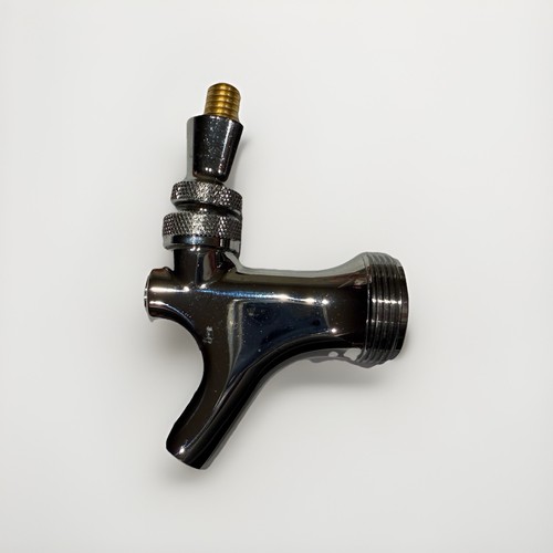 Polished beer faucet - polished,