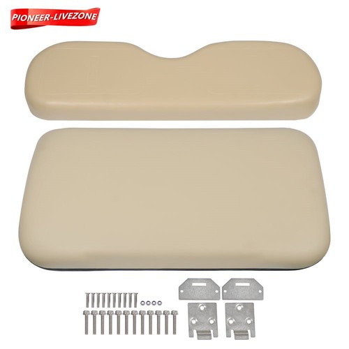 Golf cart 2pc - tan, front