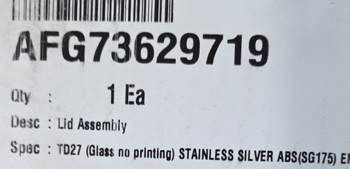 New oem top - lg, load