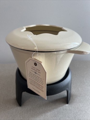 Twine cast iron - fondue, lid