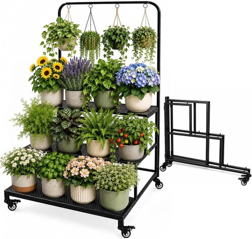 Tier metal plant stand - 3,