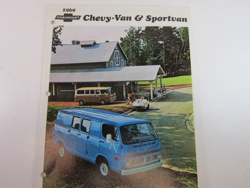1969 chevrolet chevy van - 1969,