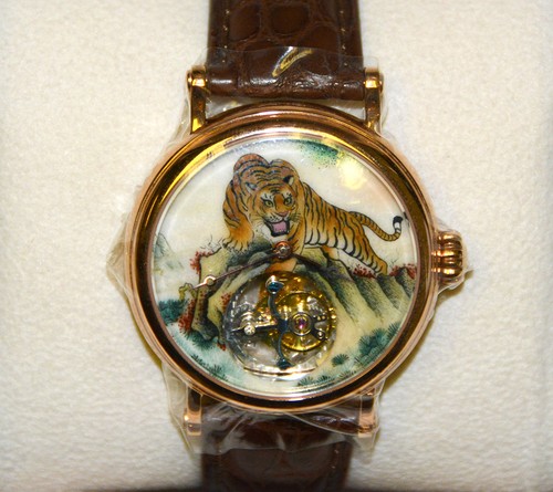 Flying tourbillon gold - flying,