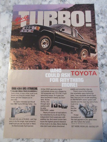 1986 toyota 4x4 sr5 turbo - 1986,