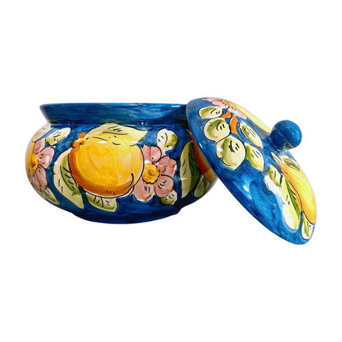 Ceramic hand painted biscotti - hand-painted,