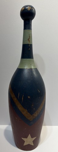 Vintage wooden bowling - 18”,