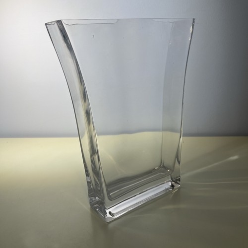 Clear thick glass rectangle - clear,