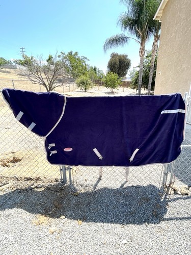 Navy fleece horse - navy,