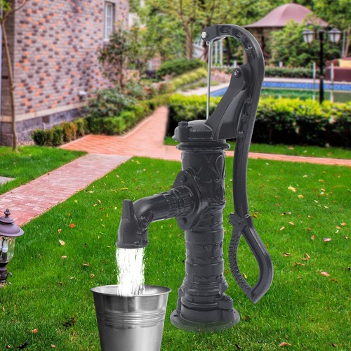 Cast iron water well hand - cast,