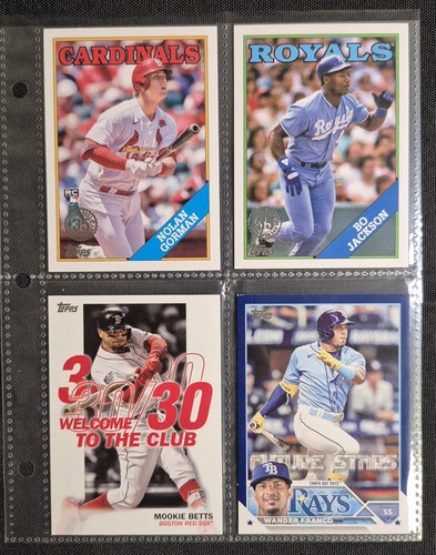 Baseball card lot cards - baseball,