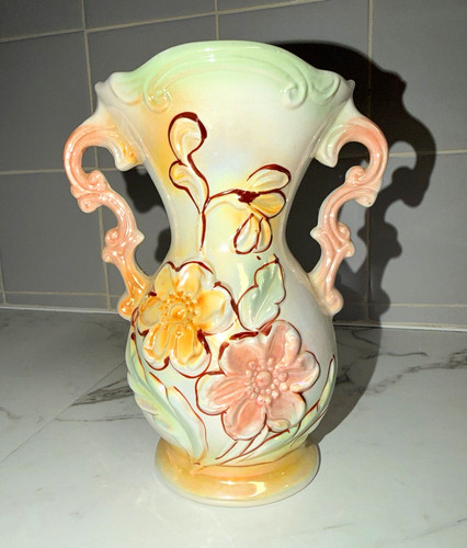 Made brazil floral ceramic - in,